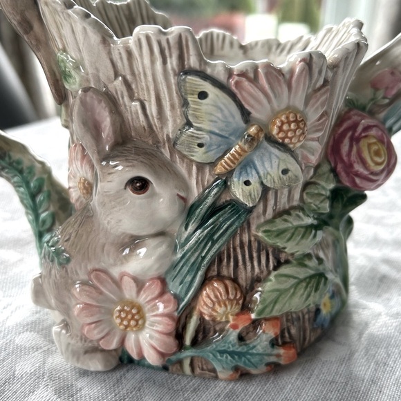 Vintage Fitz and Floyd Classics Bunny Teapot - Picture 9 of 16